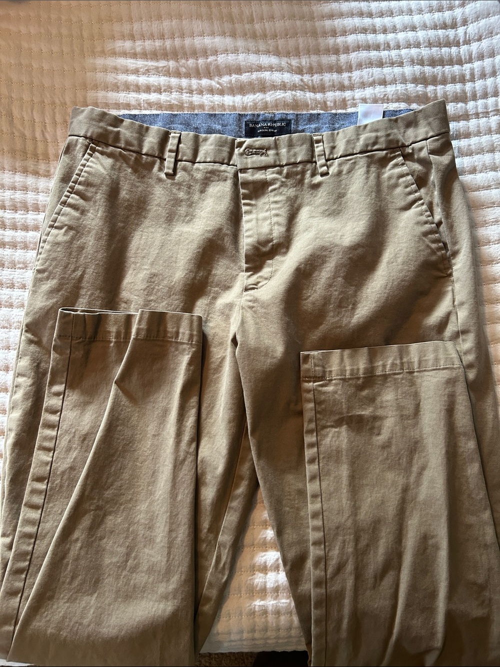 Banana Republic Men's Tan Chino Pants